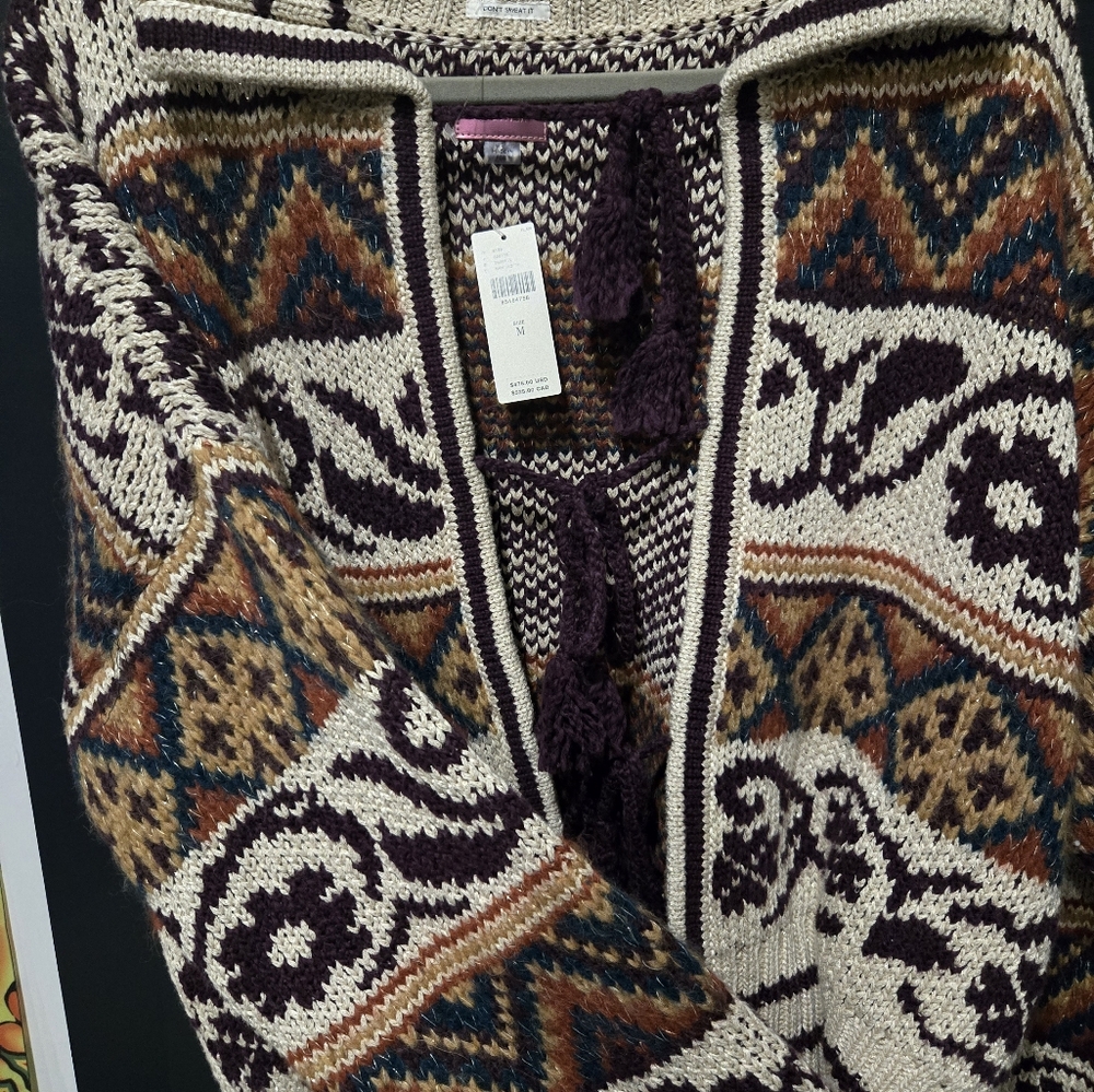 Mother The Family ties cartigan nwt Medium - Picture 5 of 15